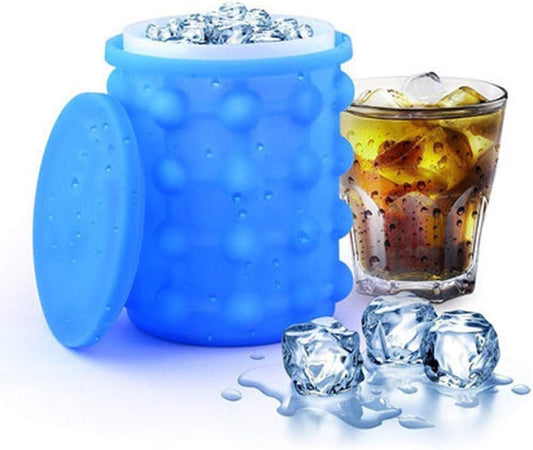 Hielera siliconada molde hielo