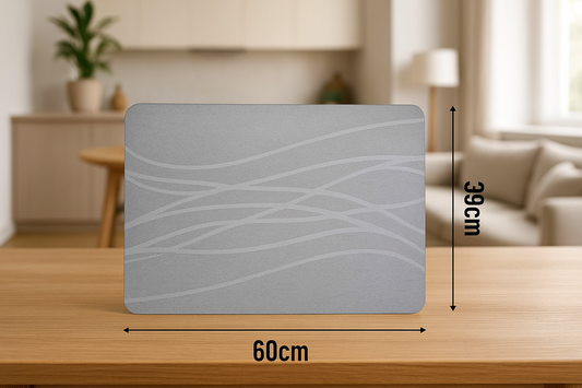 Producto con medidas en contexto