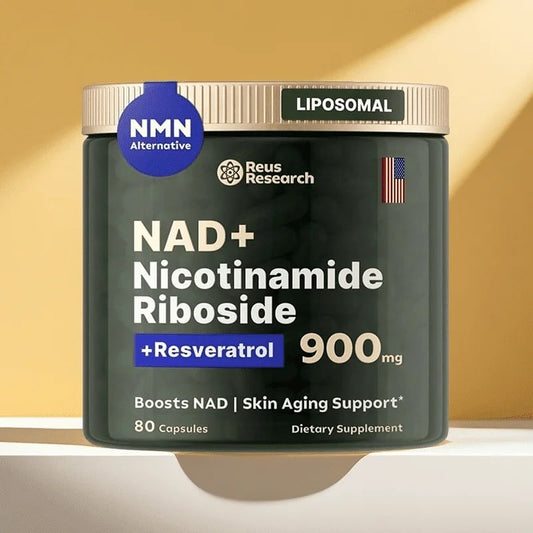 NAD + Resveratrol Reus Research™ X80 caps