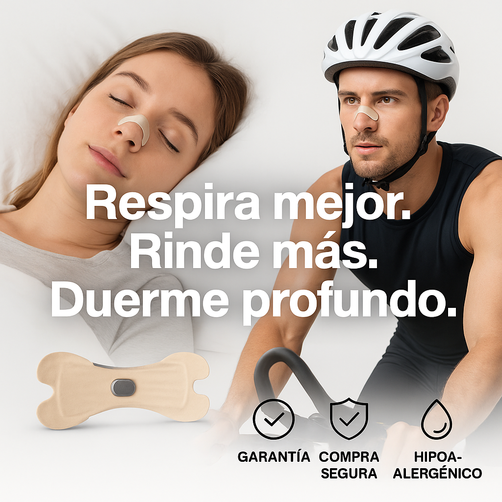 Tiras Nasales NoseFlow™