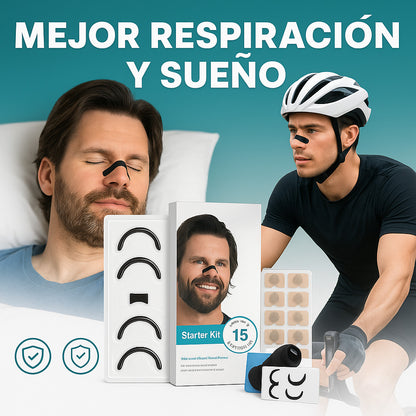 NoseFlow™ Tiras Nasales