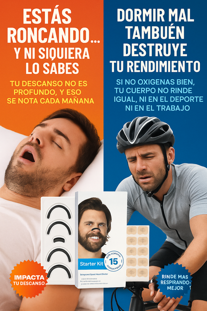 Tiras Nasales NoseFlow™