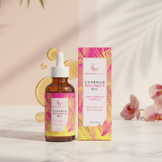 Aceite Cyperus Rotundus con fondo mejorado